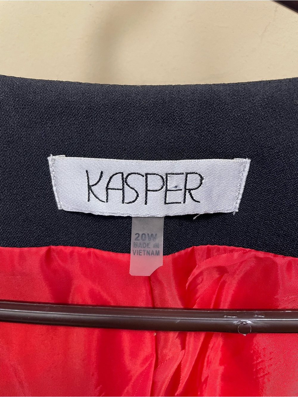 Kasper Black and color Patterned Blazer - Picture 2 of 8
